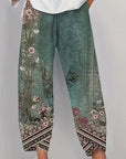 Meredith | Botanical Cropped Pants