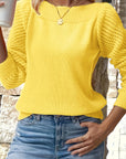 Maisie | Openwork Sleeve Sweater