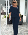 Caroline | Elegant Wide Sleeve and Trouser Set