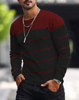 Henry | Striped Crew Neck Sweater
