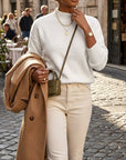 Lorelei | Refined Mock Neck Sweater