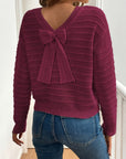 Imogen | Bow-Detail Knit Sweater