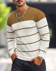 Henry | Striped Crew Neck Sweater