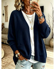 Iris | Relaxed Open-Front Cardigan