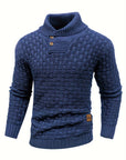 Alistair | Textured Shawl-Collar Sweater