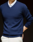 Hugh | Refined V-Neck Sweater