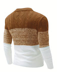 Graham | Color-Block Crew Neck Sweater