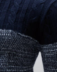 Graham | Color-Block Crew Neck Sweater