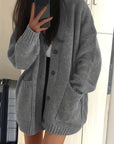 Maisie | Relaxed Button-Front Cardigan