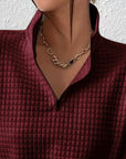 Susanna | Relaxed Quarter-Zip Pullover