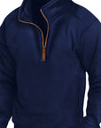 Colton | Stand-Collar Half-Zip Pullover