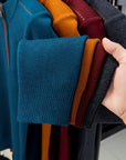 Nathan | Half-Zip Mock Neck Sweater