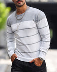 Henry | Striped Crew Neck Sweater
