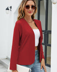 Rosabel | Open Front Tailored Cardigan