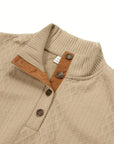 Lorenzo | Textured Stand-Collar Sweater