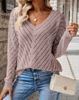 Elaine | Relaxed V-Neck Sweater