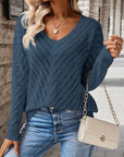 Elaine | Relaxed V-Neck Sweater