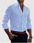 Brandon | Striped Button-Down Shirt