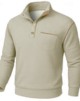 Conrad | Textured Half-Button Pullover