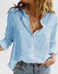 Rosanne | Relaxed Button-Up Blouse