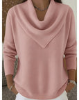 Heather | Elegant Cowl-Neck Sweater