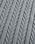 Gideon | Cable-Knit V-Neck Sweater Vest