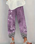 Meredith | Botanical Cropped Pants