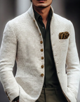 Harold | Refined Single Breasted Cardigan