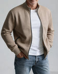 Sullivan | Textured Stand-Collar Jacket