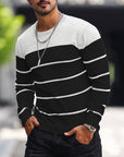 Henry | Striped Crew Neck Sweater