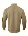 Ronan | Stand Collar Button Henley Sweater