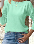 Maisie | Openwork Sleeve Sweater