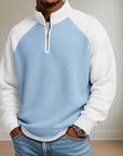 Lincoln | Textured Quarter-Zip Pullover
