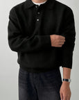 Landon | Refined Polo Collar Sweater