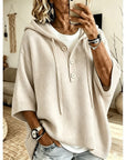 Brooklyn | Relaxed Hooded Knit Sweater