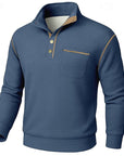 Conrad | Textured Half-Button Pullover