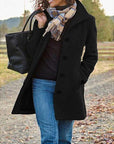 Rosalind | Timeless Turndown Collar Coat