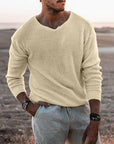 Sullivan | Textured V-Neck Sweater