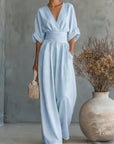 Genevieve | Elegant Wide-Leg Jumpsuit