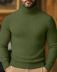 Rupert | Cable Knit Turtleneck Sweater
