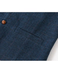 Theron | Herringbone Tailored Waistcoat