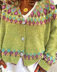 Esme | Nordic Patterned Cardigan