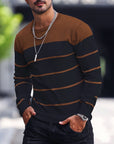 Henry | Striped Crew Neck Sweater