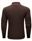 Alistair | Textured Shawl-Collar Sweater