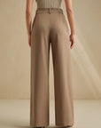 Marlowe | Pleated Wide-Leg Trousers
