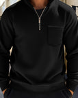Emmett | Refined Half-Zip Pullover