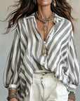 Noreen | Relaxed Striped Shirt