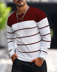 Henry | Striped Crew Neck Sweater