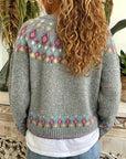 Esme | Nordic Patterned Cardigan