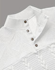 Sterling | Textured Stand-Collar Pullover